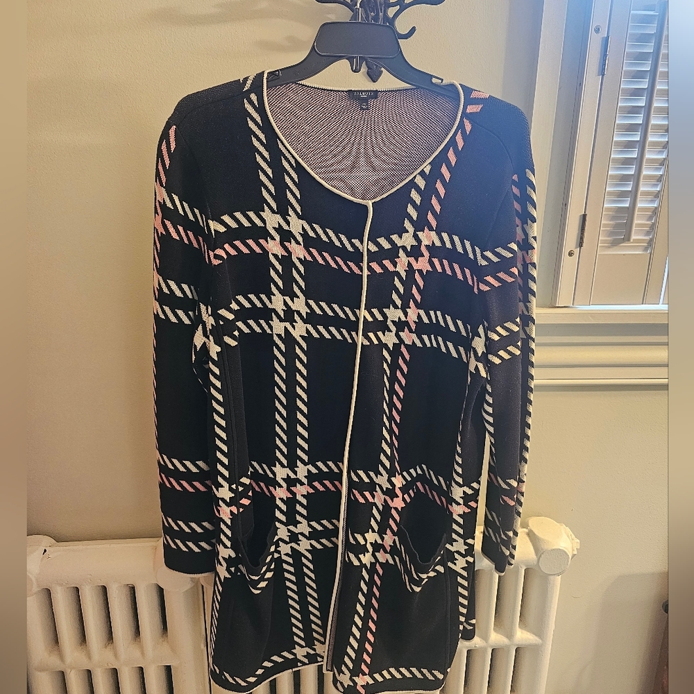 Like new Talbots sweater coat
